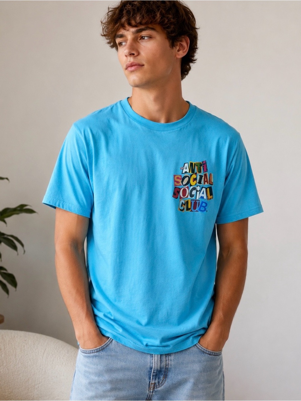 Anti Social Social Club "Torn Pages Of Our Story" Tee Size XXL